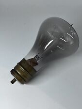 Antique Shelby Tipped Lamp Very Rare Ceramic Base  With Pin All Brass Edison Era picture