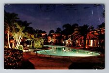 Tarpon Springs FL-Florida, Tahitian Motor Lodge, Vintage c1982 Souvenir Postcard picture