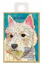 Westie Friendly Spunky Clever Dynamic... Dog Fridge Kitchen Magnet 2.5x3.5 B61 picture