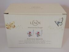 Lenox Butterfly Meadow Mugs & Spoon Set 11989960 New In Box Read picture