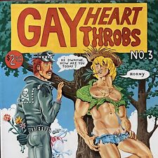Gay Heart Throbs #3 Larry Fuller 1981 Inkwell Underground Comix Last Gasp RARE👀 picture