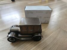 VINTAGE 1926 MODEL T FORD CAR COIN BANK Made By BANTHRICO INC. Chicago USA W/BOX picture