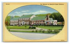 Postcard The Midway on America's Super Highway linen PA I57 picture