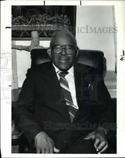 1990 Press Photo Reverend Alfred M Waller Pastor Of Shiloh Baptist Church picture