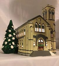 Department 56 Snow Village Cathedral 1987 Church Christmas picture