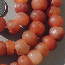 26 inch 66 cm strand ancient calcite agate stone beads mali #5024 picture