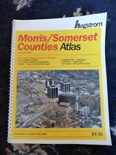 1984 Hagstrom MORRIS/SOMERSET COUNTIES NJ Atlas Map Spiral Bound picture