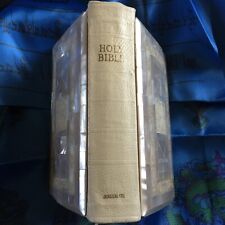 The Holy Bible KJV by Authority Queen Elizabeth II Collins Vtg 1958 Mother Pearl picture