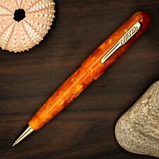 Conklin All American Ballpoint Pen, Sunburst Orange, Brand New In Box picture