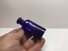 Small Antique Cobalt Blue Oppenheimer Medicine Bottle. picture