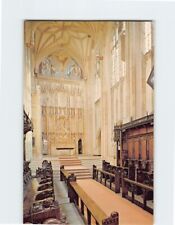 Postcard Great Choir & Jesse Screen Christchurch Priory Dorset England picture