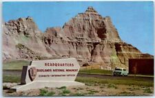 Postcard - Headquarters, Badlands National Monument, South Dakota picture