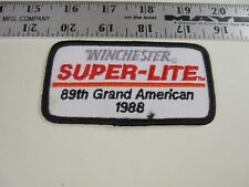 1988 Winchester Super-Lite 89th Grand American Hunting Shooting Related Patch picture