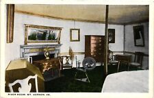 Vintage Postcard- RIVER ROOM, MT. VERNON, VA. picture