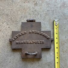 VINTAGE ALFRED ANDRESEN CAST IRON PIZELLE/WAFER MINNEAPOLIS Cast Iron Press picture