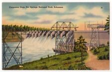 Hot Springs National Park Arkansas c1940's Carpenter Dam, Ouachita River picture