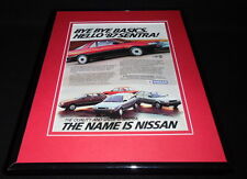 1987 Nissan Sentra 11x14 Framed ORIGINAL Vintage Advertisement  picture