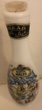 Empty VTG Mead Decanter North Wales Map Decoration - 5.75 “ picture