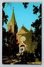 Ft Leavenworth KS-Kansas, Saint Ignatius Chapel, Antique Vintage Postcard picture