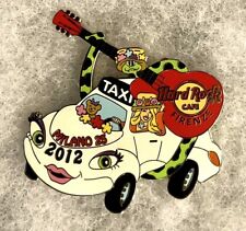 HARD ROCK CAFE FLORENCE WHITE MILANO TAXI WITH EYELASHES & LIPS PIN # 69707 picture