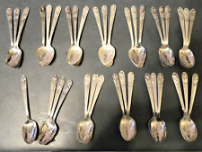 h608 Preowned Collection of 37 U.S.A. Presidential Spoons W. M. Rogers Co. picture