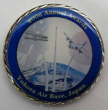 Yokota Air Force Base Japan USAF 2006 Annual Awards AB Challenge Coin picture
