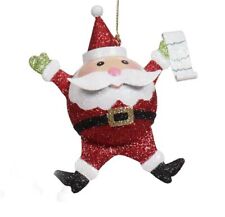 Ashland Brand Santa with List Christmas Ornament 5