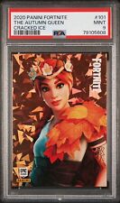 2020 Panini Fortnite Autumn Queen #101 Cracked Ice / Crystal PSA 9 - USA Print picture