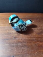 Vintage Goebel Stamped Porcelain Blue Bird Figurine, West Germany  picture