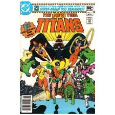 New Teen Titans (1980 series) #1 Newsstand in VF + condition. DC comics [x} picture