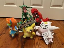 Pokémon Plush Pokedoll Lot Gengar Rayquaza Groudon Pikachu And Keldeo picture