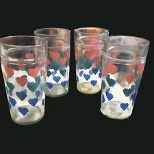  Tricolor Hearts Drinking Glasses 16oz Limited Edition 6