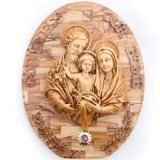 Holy Family Wall Plaque with Holy Incense, 17.3