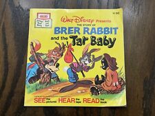Vintage Walt Disney Brer Rabbit And The Tar Baby Story Book - No Cassette picture