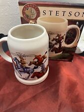 Stetson Limited Edition Cowboy Ceramic Mug Collectible Coffee W/box (no Cologne) picture