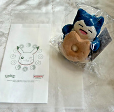 Pokemon Krispy Kreme Donut collaboration Snorlax Plush Korea Limited Rare picture