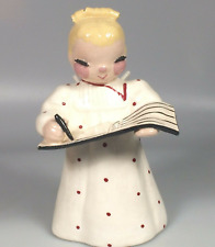 betty lou nichols California pottery Holly angel head vase picture