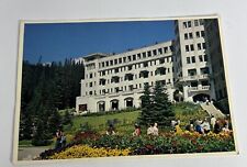 Vintage Postcard Unposted The Chateau Lake Louise And Gardens  picture