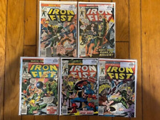 Iron Fist 1975 1st series lot issues 9-13 picture