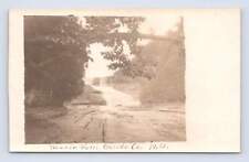 Trenton Falls ~ Oneida County New York RPPC Antique Nature Photo Postcard 1910s picture