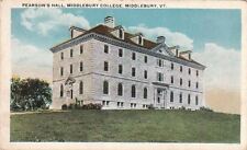  Postcard Pearson's Hall Middlebury College Vermont picture