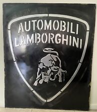 vintage Lamborghini Sign picture