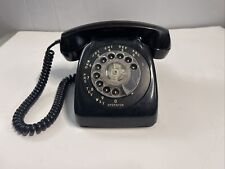 Vintage 1950's Black Automatic Electric Rotary Dial Telephone Northlake USA picture