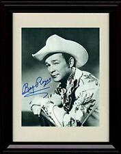 Unframed Roy Rogers Autograph Promo Print - Black and White picture