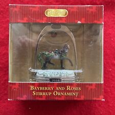 Breyer NIB Bayberry and Roses Stirrup Ornament 2014 #700314 picture