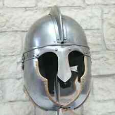 18 Guage Steel Medieval Knight Roman Berkasovo Helmet Armor Replica picture