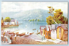 Bowness-on-Windermere England Postcard Cushion Huts c1910 Oilette Tuck Art picture