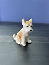 Ceramic Porcelain Terrier Dog Figurine Vintage picture