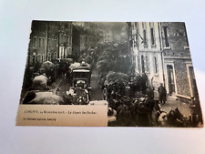 Vintage Longwy France Nov.14, 1918 le Depart Des Boches Postcard picture