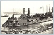 Civil War USS Cairo 1862 Library of Congress DB Unp Postcard Vicksburg MS Museum picture